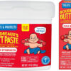 Boudreaux's Butt Paste Maximum Strength Diaper Rash Cream, Ointment for Baby, 2 oz Tube & 14 oz Jar