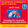 Boudreaux's Butt Paste Maximum Strength Diaper Rash Cream, Ointment for Baby, 2 oz Tube & 14 oz Jar