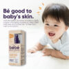 Bébé Bottoms Baby Diaper Rash Cream Spray, No-Rub Touch Free Application for Sensitive Skin (50 ml)