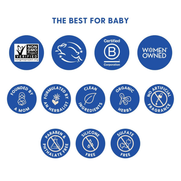 Motherlove Everyday Baby Balm (2oz) Plant-Based, All-Natural Baby Essential for Newborns, Infants, & Toddlers—Moisturizing Herbal Salve w/Calming Chamomile—Non-GMO, Organic Herbs, Cruelty-Free