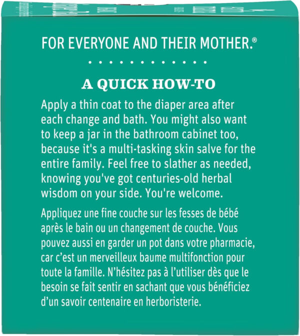 Earth Mama Organic Diaper Balm 2-Ounce | Diaper Cream for Baby | EWG Verified, Petroleum & Artificial Fragrance-Free with Calendula for Sensitive Skin (2-Pack)