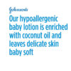 Johnson's Moisturizing Mild Pink Baby Lotion with Coconut Oil for Delicate Baby Skin, Paraben-, Phthalate- & Dye-Free, Hypoallergenic & Dermatologist-Tested, Baby Skin Care, 27.1 Fl. Oz