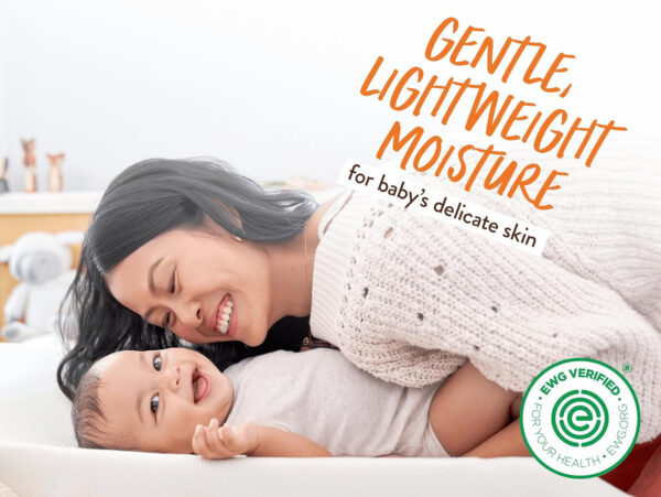 BABO Botanicals Sensitive Baby Fragrance-Free Daily Hydrating Baby Lotion - Shea Butter & Jojoba Oil - for Body & face - for Babies, Kids & Adults with Sensitive Skin - EWG Verified - Vegan