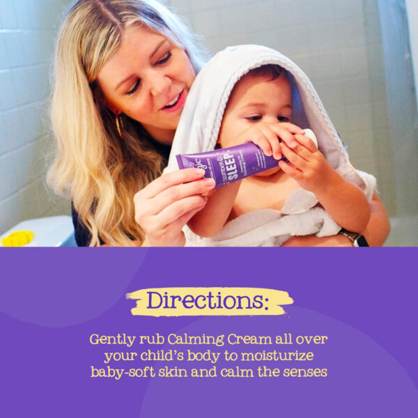 Oilogic Slumber & Sleep Baby Lotion - Gentle Calming Cream with 100% Pure Essential Oils for Smooth & Moisturized Skin - Pediatrician-Tested, Safe for Babies & Toddlers Baby Essentials Skincare