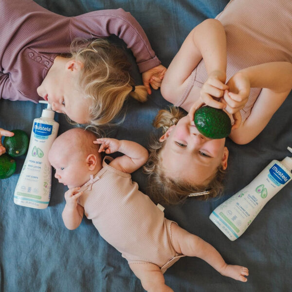 Mustela Hydra Bebe Body Lotion - Daily Moisturizing Baby Lotion with Natural Avocado, Jojoba & Sunflower Oil – Various Sizes