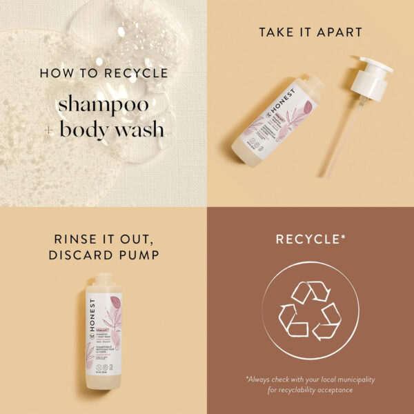 688a81dfe463563d52830b2e70ad10a1f3f3a916f24a78db64d8a.jpg The Honest Company 2-in-1 Cleansing Shampoo + Body Wash for Sensitive Skin | Gentle for Baby | Naturally Derived, Tear-free, Hypoallergenic | Fragrance Free, 10 fl oz