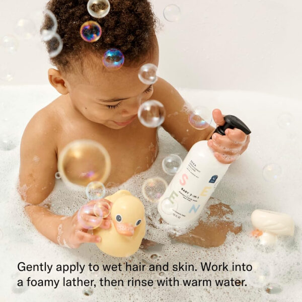 688a822057b3df31a5917593b3f506ff086efe29e6e0c943f769c.jpg SEEN Baby 2-in-1 Shampoo & Body Wash – Fragrance-Free, Tear-Free & Non-Irritating – Dermatologist-Developed Gentle Cleanser for Sensitive & Eczema-Prone Skin