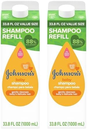 688a82369796a4072f8cece991a4b4dde77ace0dbb6e88b035f29.jpg Johnson's Baby Shampoo with Tear-Free Formula, Shampoo for Baby's Delicate Scalp & Skin, Gently Washes Away Dirt & Germs, Paraben-, Phthalate-, Sulfate- & Dye-Free, 20.3 fl. oz