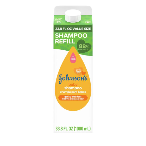688a823e08dab2021a3f10aae7503344e964ae4dbaaae87ea7407.jpg Johnson's Baby Shampoo with Tear-Free Formula, Shampoo for Baby's Delicate Scalp & Skin, Gently Washes Away Dirt & Germs, Paraben-, Phthalate-, Sulfate- & Dye-Free, 20.3 fl. oz