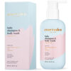 Evereden Baby Shampoo & Body Wash 2-in-1, 8.5 fl oz | Gentle, Non-Toxic, Fragrance-Free, Hydrating Formula for Sensitive Skin