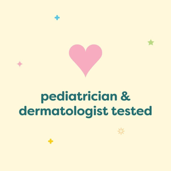 Babyganics Baby Shampoo + Body Wash Pump Bottle, Fragrance Free, 16oz, 3 Pack