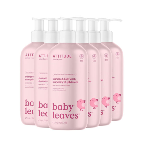 688a8646715a118c091d4b20cbc1c207ff10a1b99a38d74117e48.jpg ATTITUDE 2-in-1 Shampoo and Body Wash for Baby, EWG Verified, Dermatologically Tested, Vegan, Good Night, 16 Fl Oz