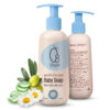 688a867b26f598a2b9c21be25055dfc355ed107481f7802415c01.jpg Oeight Baby Body Wash, 100% Natural Active Ingredients Sensitive Skin Baby Wash with Aloe Vera, Chamomile, Olive Oil & Provitamin B5, Dermatologically & Hypoallergenic Tested Mild Foaming Soap, 200ml