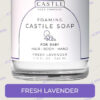Foaming Baby Castile Soap | 3-In-1 Uses: Hair, Body, Hand | Nourishing Coconut Oil Formula | Formulated For Newborns, Sensitive & Delicate Skin | Hydrating Foam | 11.5 oz | Unscented