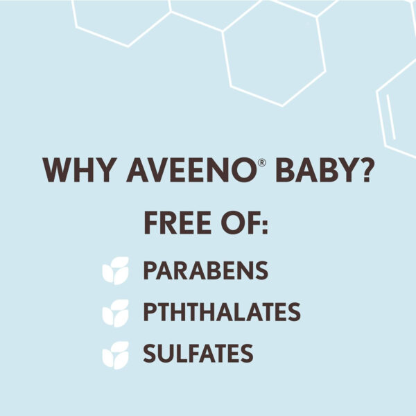 688a86f42ff8b0cea524d30ca6a82134842c3d3ead07967f42341.jpg Aveeno Baby Daily Moisture Gentle Bath Wash & Shampoo with Natural Oat Extract, Hypoallergenic, Tear-Free & Paraben-Free Formula For Sensitive Hair & Skin, Lightly Scented, 33 fl. oz