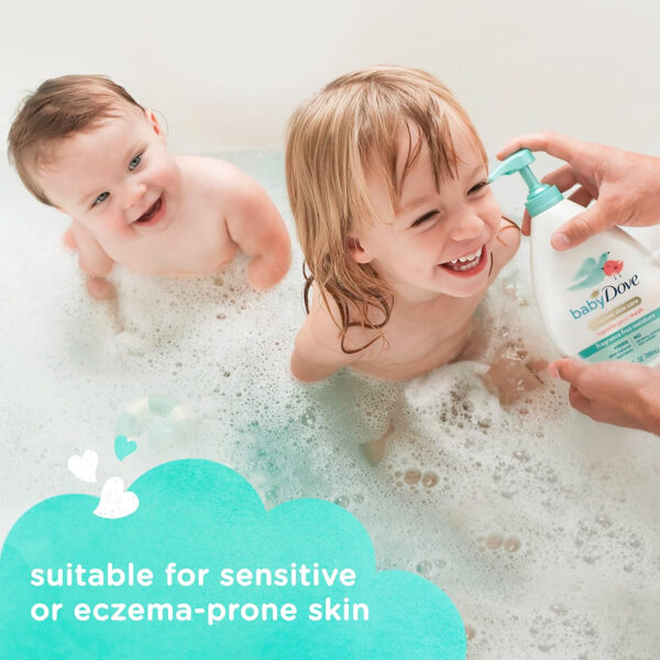 688a878968a5074cea2f497c225eaf52562f5d570660f2b54eb89.jpg Baby Dove Sensitive Skin Care Baby Wash Rich Moisture For Baby Bath Time Tear-Free and Hypoallergenic 34 oz
