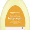 Amazon Basics Tear-Free Baby Hair and Body Wash, 27.1 Fluid Ounce, Lightly Scented, 4-Pack (Previously Solimo)