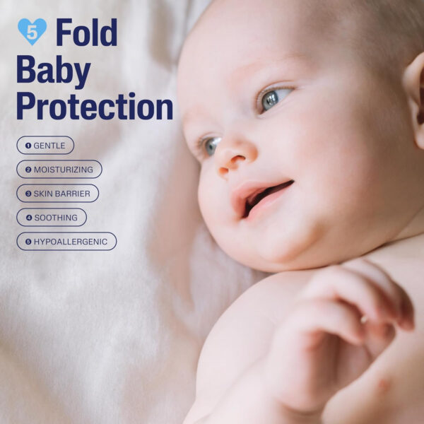 Cetaphil Baby Wash & Shampoo Plus Body Lotion, Healthy Skin Essentials, Head to Toe Hydration for up to 24 Hours, for Delicate, Sensitive Skin, 2-Pack,White