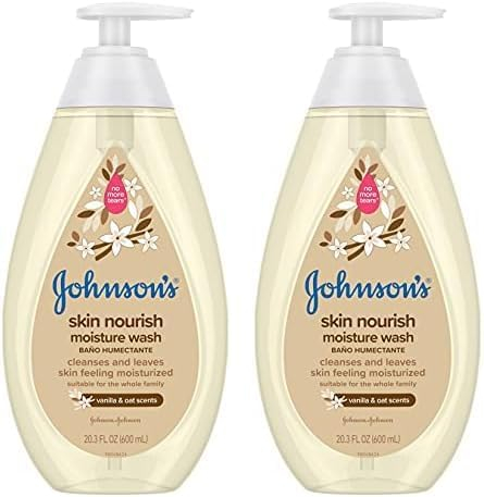 688a889f989a3672a1f3890658fe748cf6f4c31e1781a735eb65d.jpg Johnson's Skin Nourishing Moisture Baby Body Wash With Vanilla & Oat Scents, Hypoallergenic & Tear Free Baby Bath Wash, Paraben-, Dye-, Sulfate & Phthalate-Free, 20.3 fl. oz