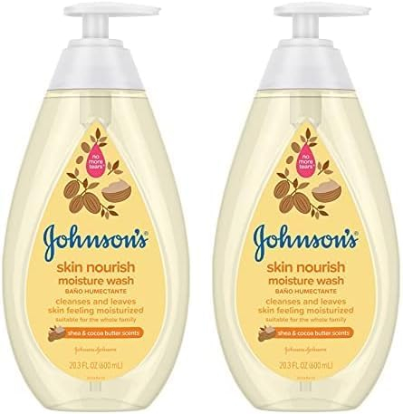 688a88b21b4f57da176f3ac24372bbf4e793c903ef0979c492754.jpg Johnson's Skin Nourishing Moisture Baby Body Wash With Vanilla & Oat Scents, Hypoallergenic & Tear Free Baby Bath Wash, Paraben-, Dye-, Sulfate & Phthalate-Free, 20.3 fl. oz