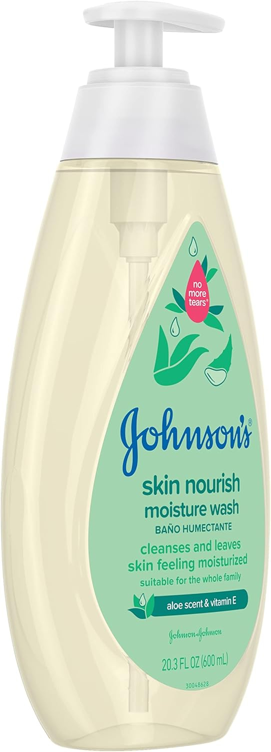 688a88c3943d7642fc133d08b402123540c02c1760d5ad10e88d7.jpg Johnson's Skin Nourishing Moisture Baby Body Wash With Vanilla & Oat Scents, Hypoallergenic & Tear Free Baby Bath Wash, Paraben-, Dye-, Sulfate & Phthalate-Free, 20.3 fl. oz