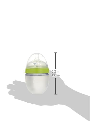 Comotomo Baby Bottle Double Pack, Green, 8oz