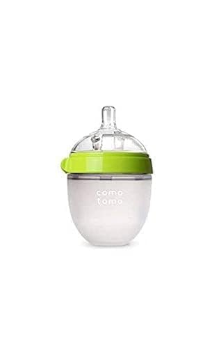 Comotomo Baby Bottle Double Pack, Green, 8oz