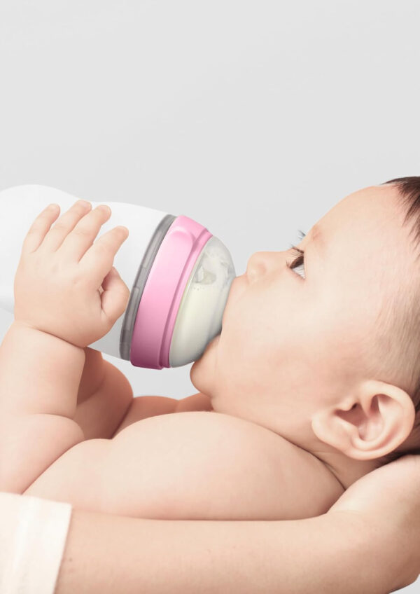 Comotomo Baby Bottle Double Pack, Green, 8oz