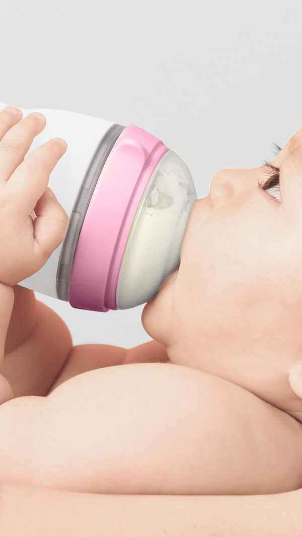 Comotomo Baby Bottle Double Pack, Green, 8oz