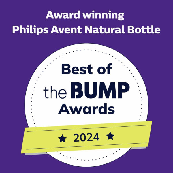 Philips Avent Natural Baby Bottles with Natural Response Nipples (Medium Flow, Flow 3), 9oz, 4-Pack, SCY903/04