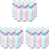 Evenflo Feeding Classic Tinted Plastic Standard Neck Bottles for Baby, Infant and Newborn, Pink/Lavender/Teal, 8 Ounce (Pack of 12)