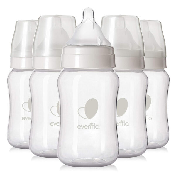 688a8ce36d538b4138ae3e39baa7f4899ba9ba80c8b0b1adfbcb4.jpg Evenflo Feeding Premium Proflo Venting Balance Plus Wide Neck Baby, Newborn and Infant Bottles - Helps Reduce Colic - 9 Ounce (Pack of 6)