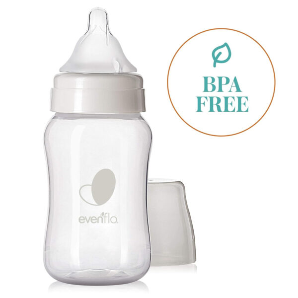 688a8ce5a8ee6900315c83f264550744b17434a5a12d0db61c147.jpg Evenflo Feeding Premium Proflo Venting Balance Plus Wide Neck Baby, Newborn and Infant Bottles - Helps Reduce Colic - 9 Ounce (Pack of 6)