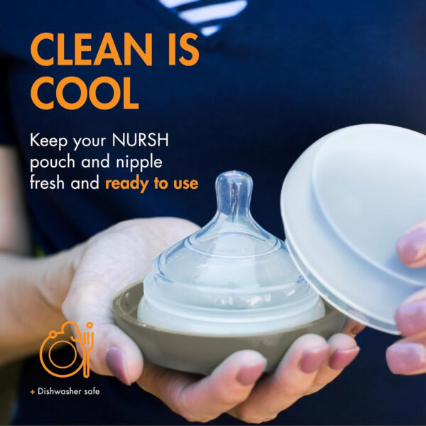 Boon Nursh Baby Bottle Gift Set - Baby Feeding Essentials for New Moms - Includes 4 Oz and 8 Oz Baby Bottles, Storage Lids, Fast Flow Nipples, Storage Buns, Straw Lid, and Mod Baby Bottle Brush Set