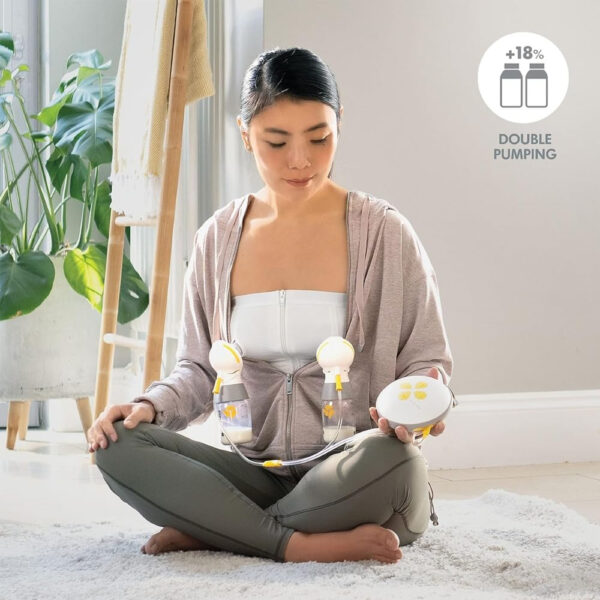 688a8e8f9e3bb1013a2565cbd704fb32eed16f577f0a4f046cb79.jpg Medela Swing Maxi Hands-Free Breast Pump | Easy, Intuitive, Ideal for On The Go Double Electric Hands Free Breast Pump