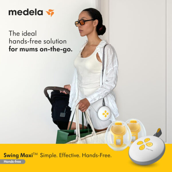 688a8e9263b44dddc56674dbcacc9e69526eb9e75faec197f925e.jpg Medela Swing Maxi Hands-Free Breast Pump | Easy, Intuitive, Ideal for On The Go Double Electric Hands Free Breast Pump