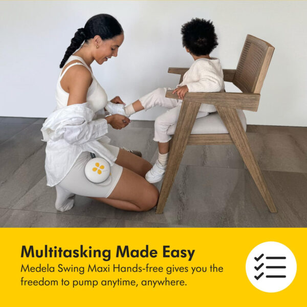 688a8e9462ccf60d0cda68dc0c9fd8efc72864a2e0eb20b91b6c9.jpg Medela Swing Maxi Hands-Free Breast Pump | Easy, Intuitive, Ideal for On The Go Double Electric Hands Free Breast Pump