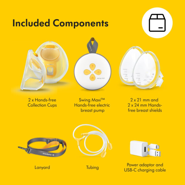 688a8e9da109f66fe9ec58c219e69937b27ddb29e3233d6033c11.jpg Medela Swing Maxi Hands-Free Breast Pump | Easy, Intuitive, Ideal for On The Go Double Electric Hands Free Breast Pump
