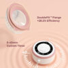 Momcozy Breast Pump V1 Pro Hospital-Grade, Hands-Free & Portable Wearable Pump, Upgraded Electric Pump with 3 Fine-Tuned Rhythms|15 Levels, Come with Leak-Proof DoubleFit Flange, Cozy Red.