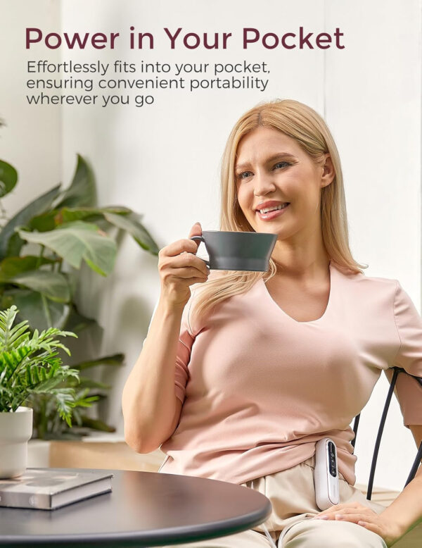 Momcozy Breast Pump V1 Pro Hospital-Grade, Hands-Free & Portable Wearable Pump, Upgraded Electric Pump with 3 Fine-Tuned Rhythms|15 Levels, Come with Leak-Proof DoubleFit Flange, Cozy Red.