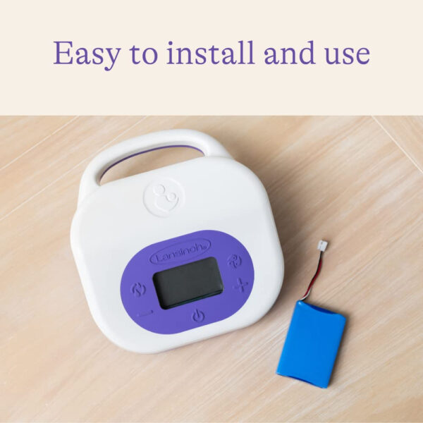 Lansinoh Smartpump 3.0 Double Electric Breast Pump, Portable and Rechargeable, Connects to Baby App, Hospital Strength Suction for Breastfeeding Moms