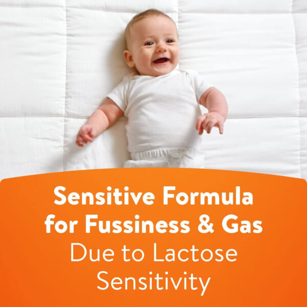 688a93916836aa425cb03d292f8a780013175bd3e8e6b2f7b4775.jpg Similac 360 Total Care Sensitive Infant Formula for Fussiness & Gas Due to Lactose Sensitivity, Has 5 HMO Prebiotics, Non-GMO, Baby Formula Powder, 34.9-oz Value Can, Pack of 3