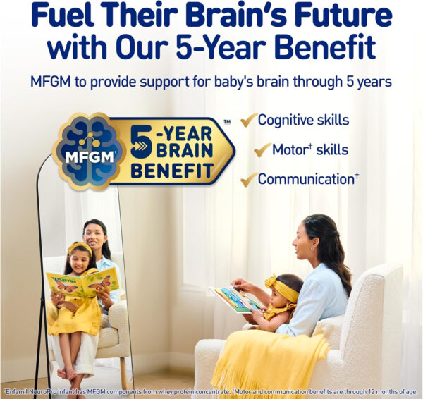 688a93c9e370c9b02034addf393c2a8b6b0e8e9ee0d417fd4a8f1.jpg Enfamil NeuroPro Baby Formula, MFGM* 5-Year Benefit, Expert-Recommended Brain-Building Omega-3 DHA, Exclusive Immune Supporting HuMO6 Blend, Infant Formula Powder, Baby Milk, 31.4 Oz, Pack of 4