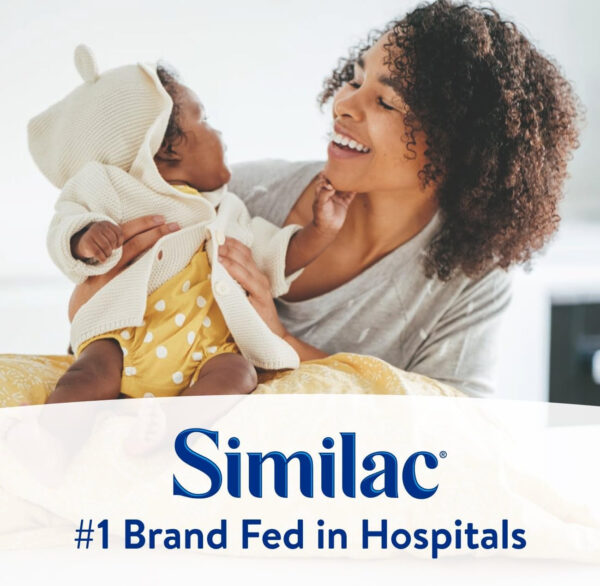 Similac Sensitive Infant Formula, for Fussiness & Gas Due to Lactose Sensitivity, Baby Formula Powder, 29.8-oz Value Can
