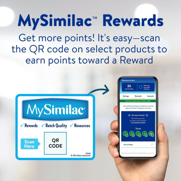 Similac Sensitive Infant Formula, for Fussiness & Gas Due to Lactose Sensitivity, Baby Formula Powder, 29.8-oz Value Can