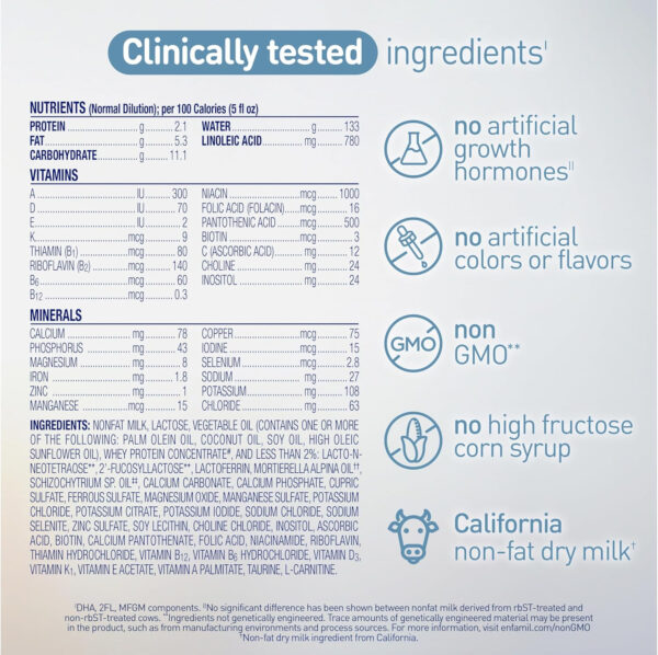 688a953c2b712e857b7ad8db1afdfe9fe49b87497c590eeaa8d63.jpg Enfamil Optimum Baby Formula, Our Closest Formula to Breast Milk, Immune-Supporting Lactoferrin also found in Breast Milk, Brain-Building DHA, 20.5 Oz