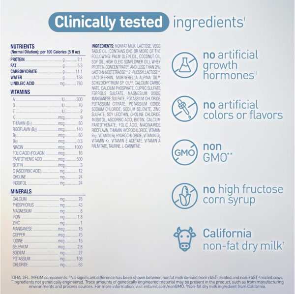 688a954726b05347055e58518f12b8a2fb224bd5249adc5bb471c.jpg Enfamil Optimum Baby Formula, Our Closest Formula to Breast Milk, Immune-Supporting Lactoferrin also found in Breast Milk, Brain-Building DHA, 20.5 Oz