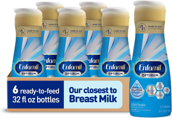 688a954aef79bf7a3b4cdc06611c4e589cfe75fecbf8aa250d5d9.jpg Enfamil Optimum Baby Formula, Our Closest Formula to Breast Milk, Immune-Supporting Lactoferrin also found in Breast Milk, Brain-Building DHA, 20.5 Oz