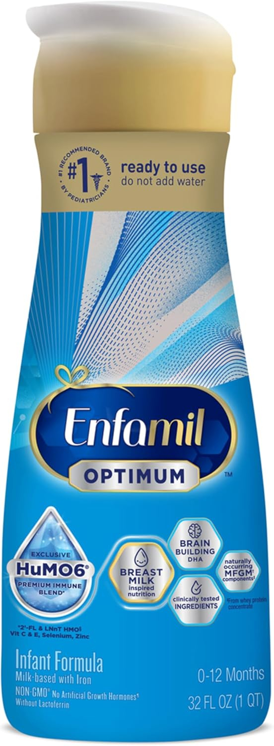 688a955631e54ca0522e0f481d231b5da5c928d86c36d1fd55068.jpg Enfamil Optimum Baby Formula, Our Closest Formula to Breast Milk, Immune-Supporting Lactoferrin also found in Breast Milk, Brain-Building DHA, 20.5 Oz