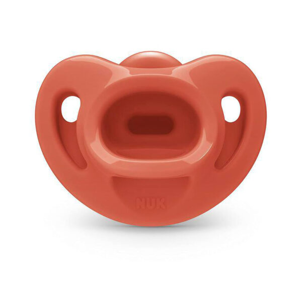 NUK Timeless Comfy Pacifier | 100% Silicone, One-Piece Design | BPA-Free, Gentle on Baby’s Skin | 5-Pack, for 0-6M